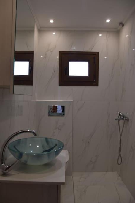Brezza Marina House Apartment Afytos Bagian luar foto